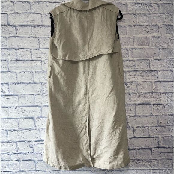 Soft surroundings Avalon linen vest - Picture 4 of 14